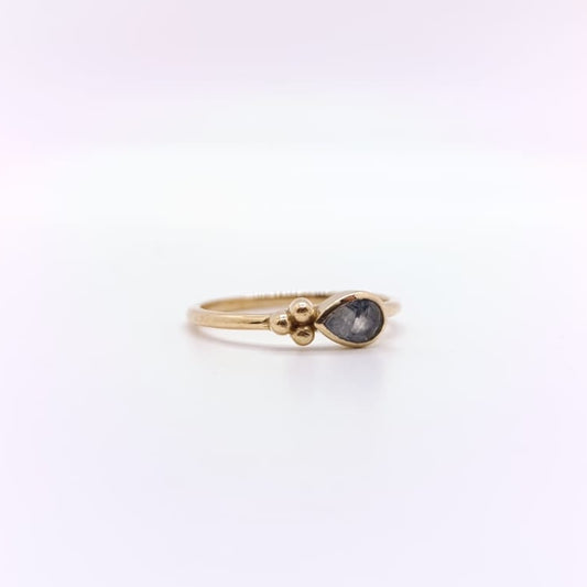 Anillo Trip Chapado en Oro 18k