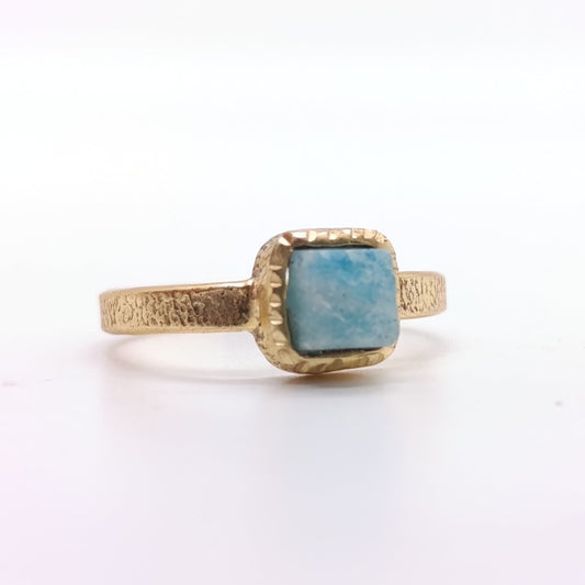 Anillo Cubo Irregular