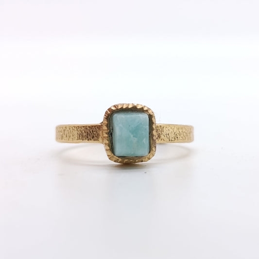 Anillo Cubo Irregular