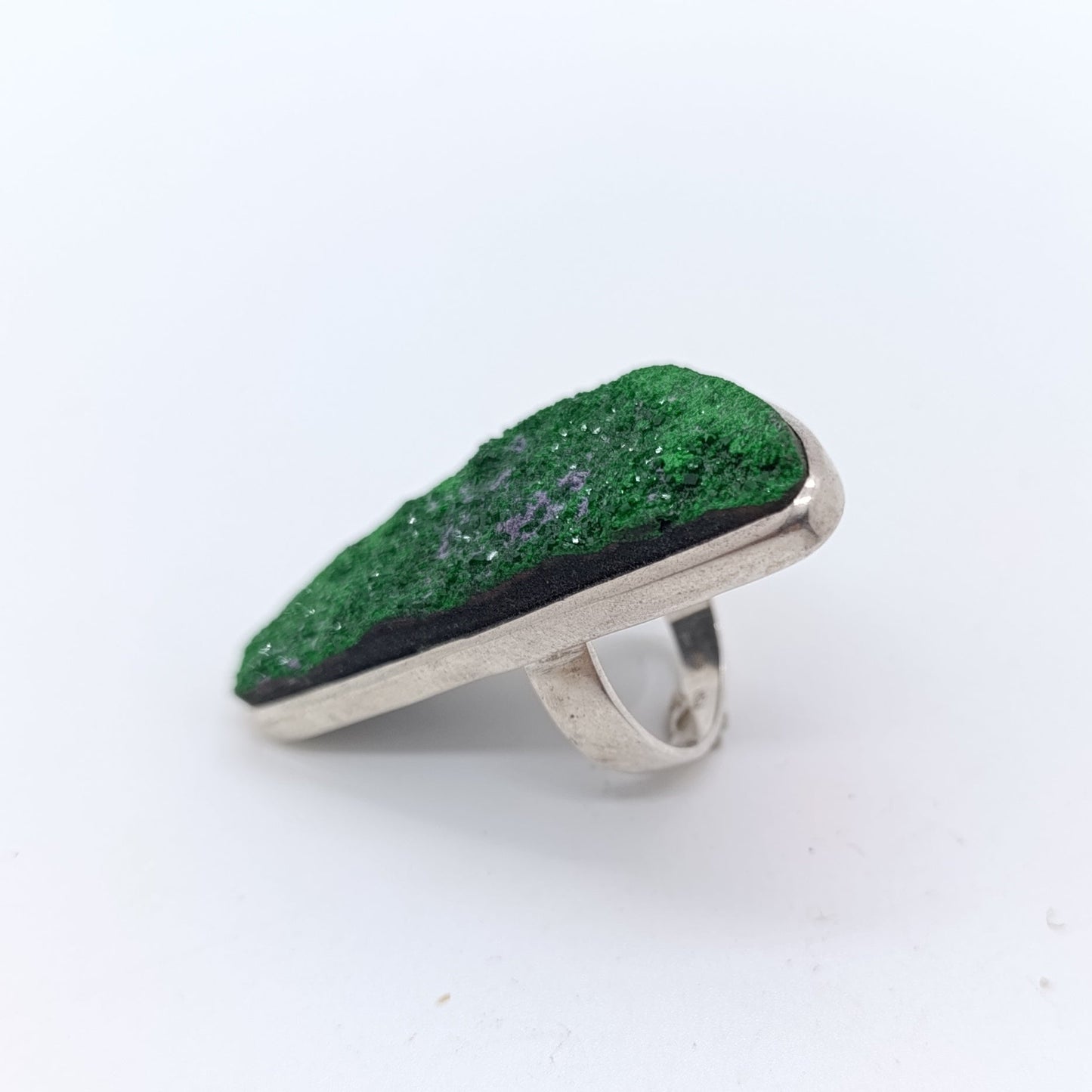 Anillo Granate Uvarivita Plata 925