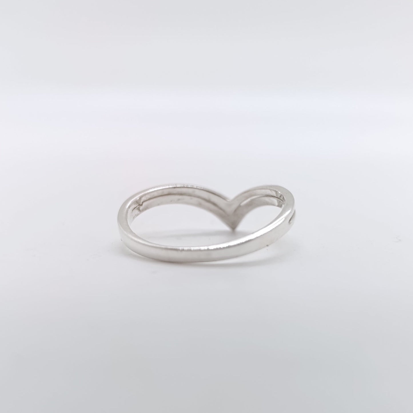 Anillo Plata Doble Punta