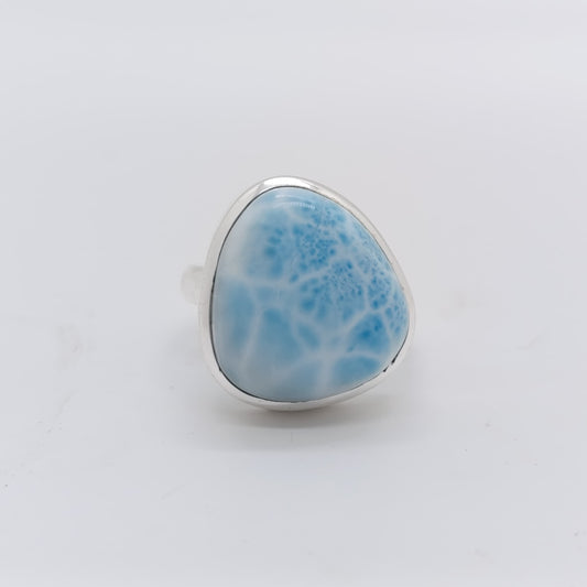 Anillo Larimar Plata Azurea