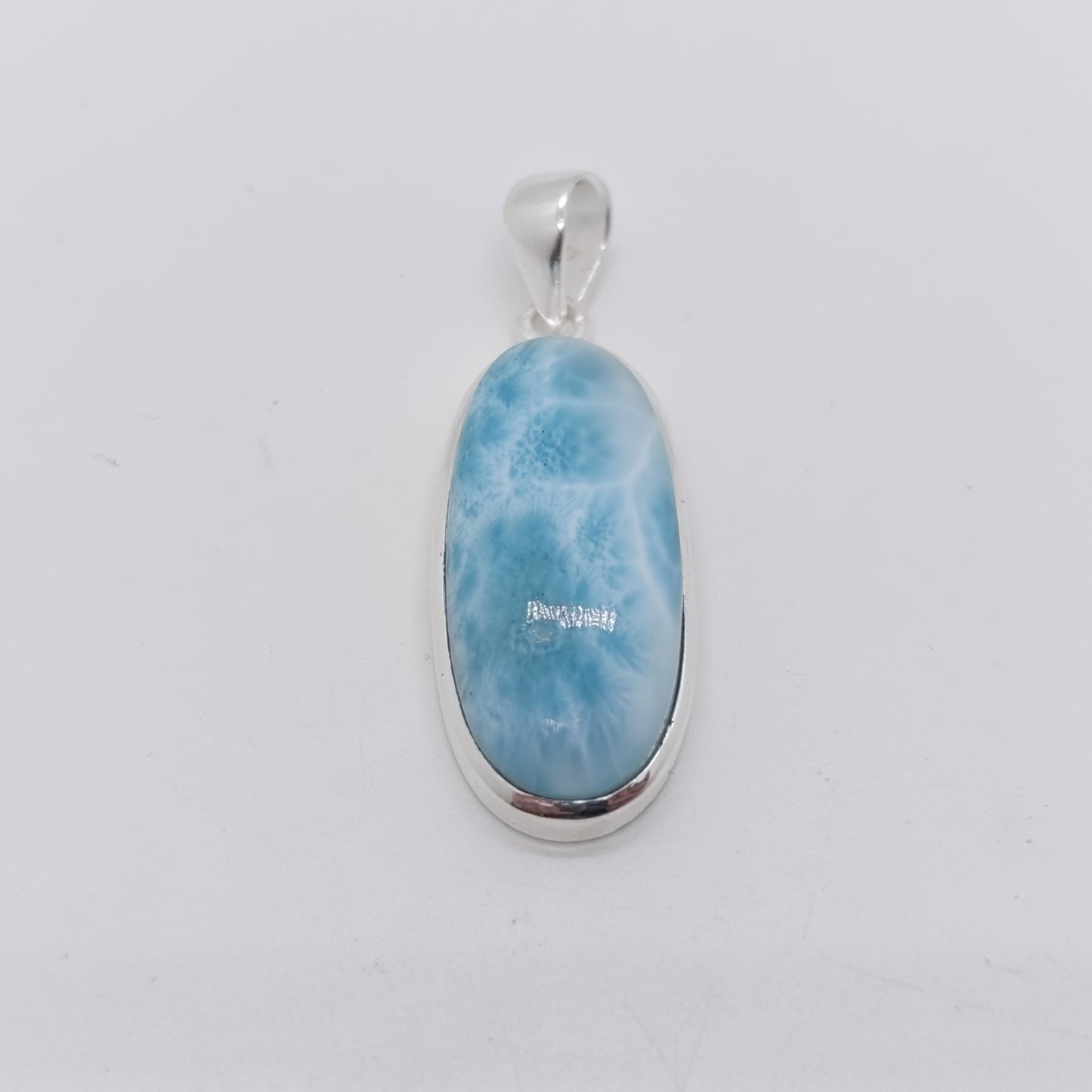 Colgante Larimar Oval
