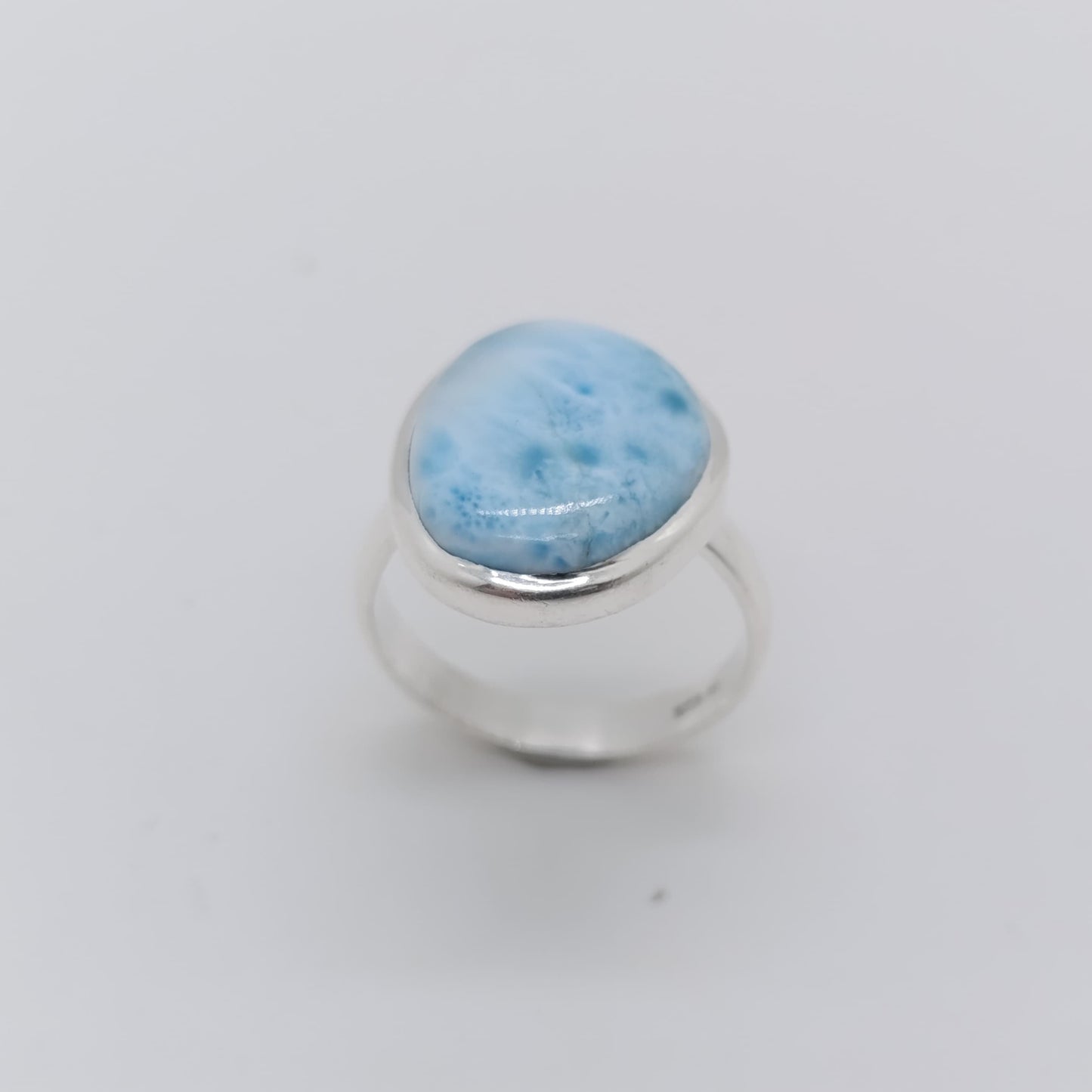 Anillo Larimar Plata