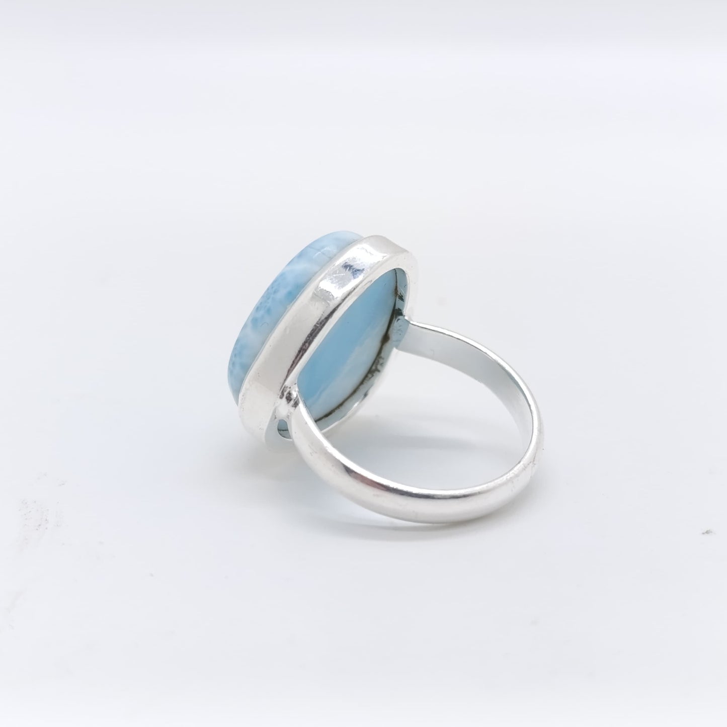Anillo Larimar Plata Azurea