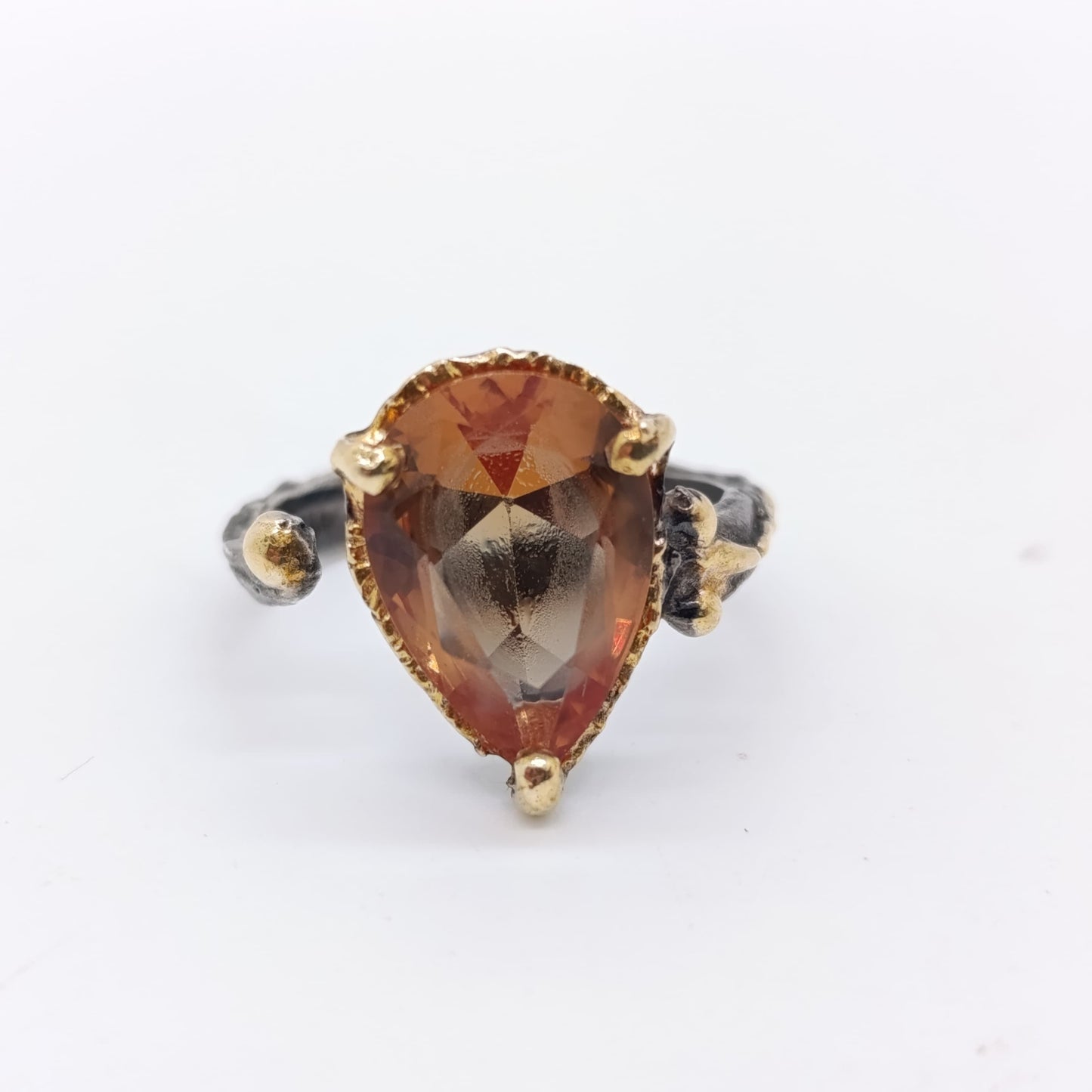 Anillo de Plata con Sultanita Abierto