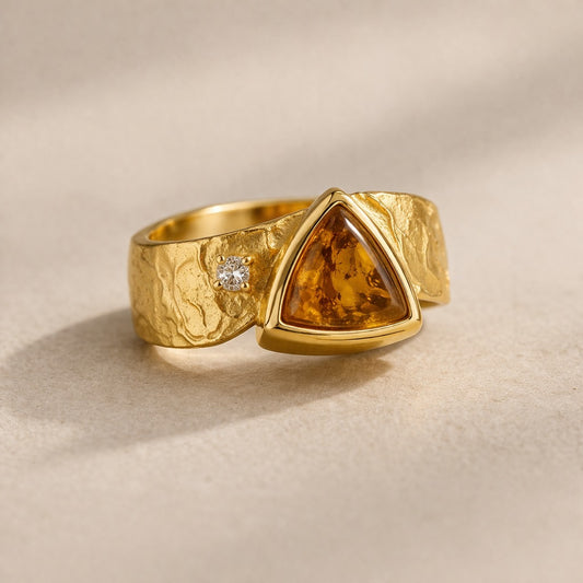 Anillo Trillion Gemas Naturales