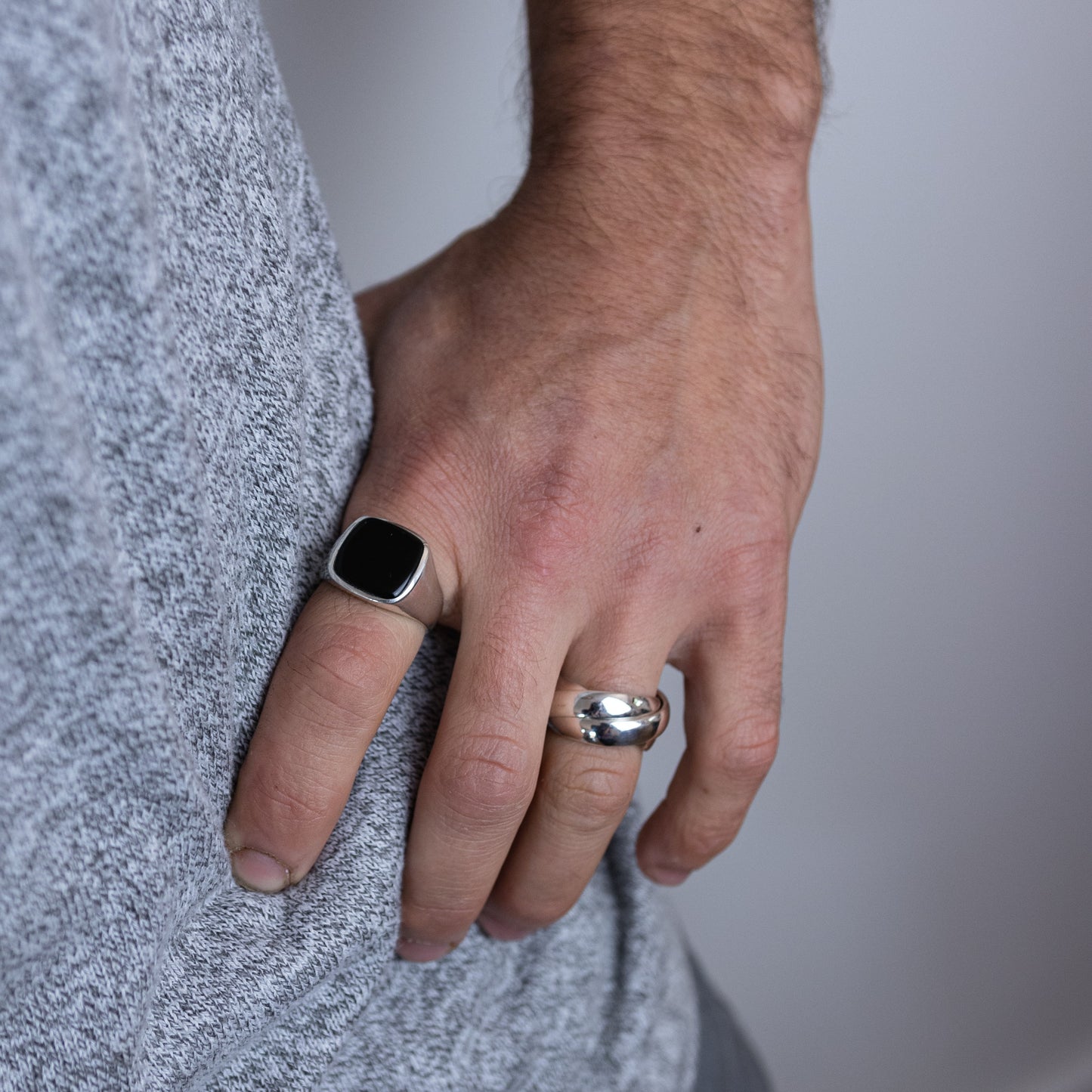 Anillo Saturno - Plata Luz