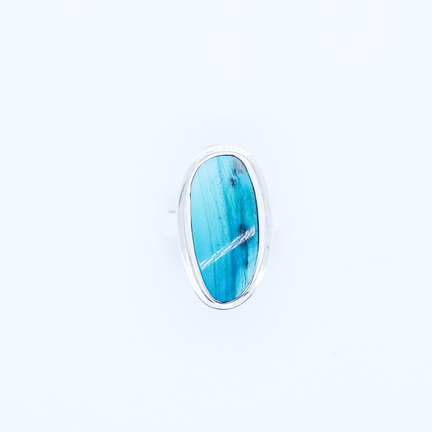 Anillo Turquesa Firgun Mini Plata 930