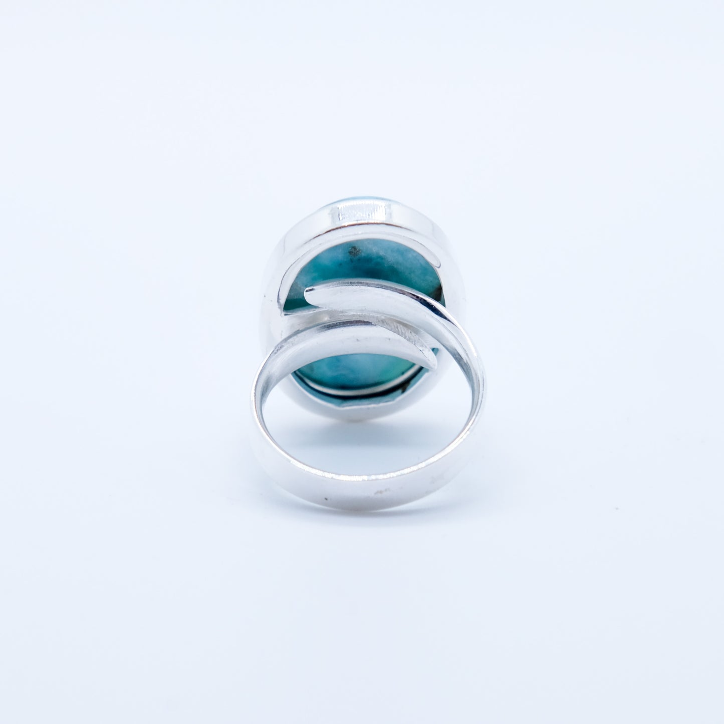 Anillo Sukhi Larimar Natural Plata 925