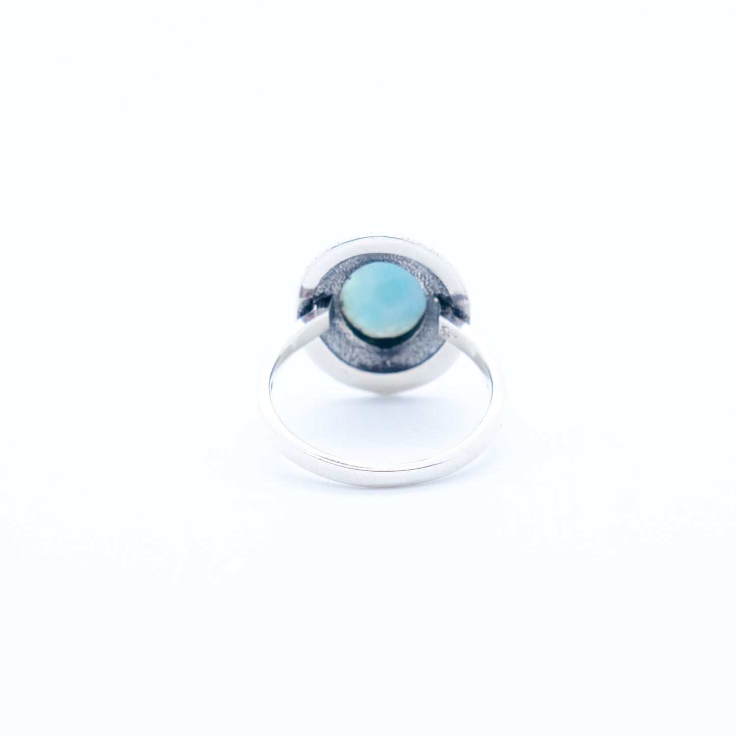 Anillo Livsnjutare Larimar Plata 930 Fairmined