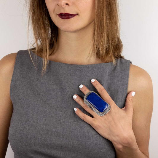 IC: ANILLO PLATA LAPISLAZULI 2