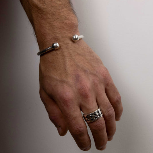 Anillo Julio - Plata Luz
