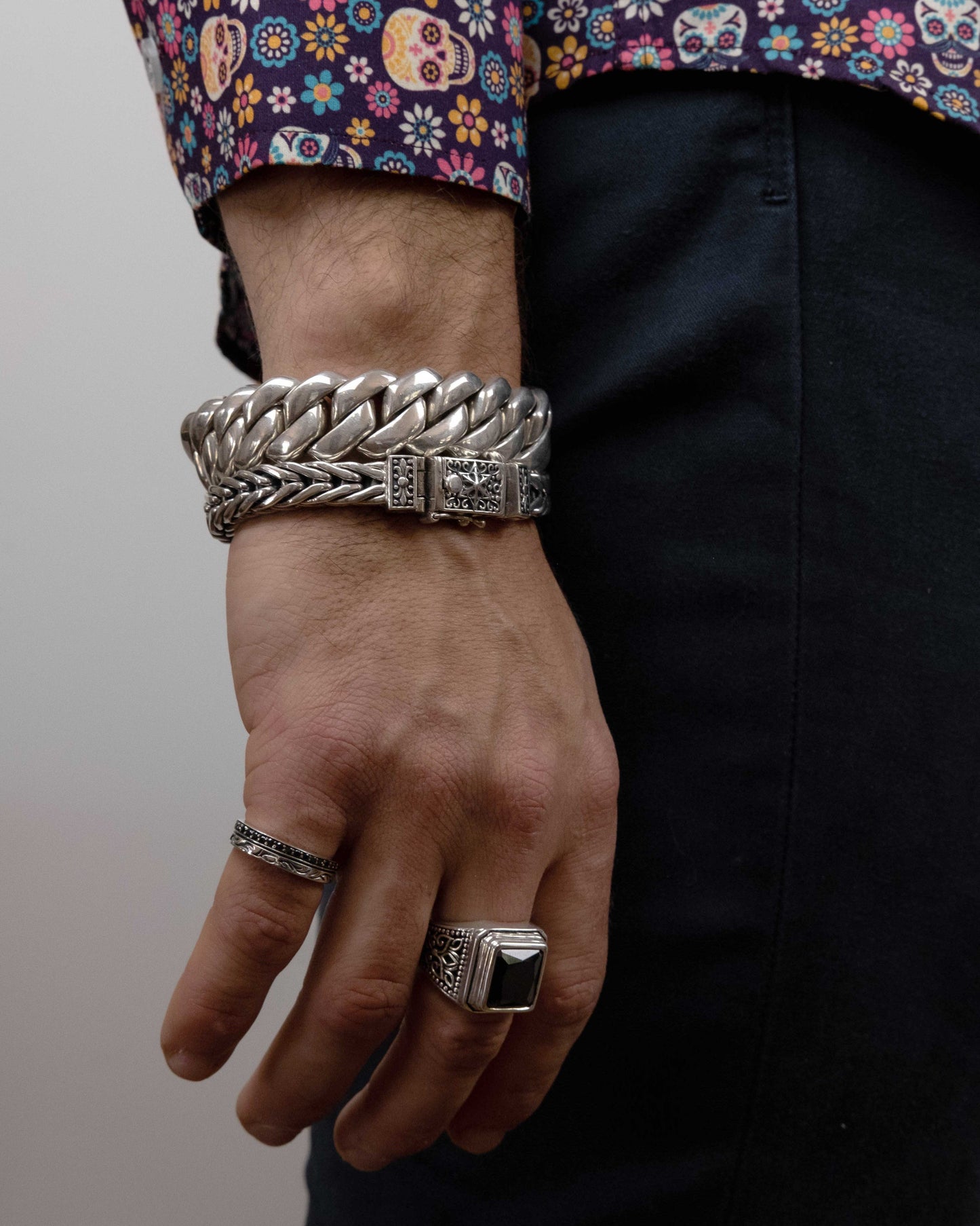 Pulsera Totem - Plata Luz