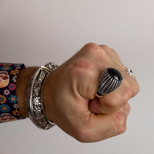 Anillo Zeus - Plata Luz