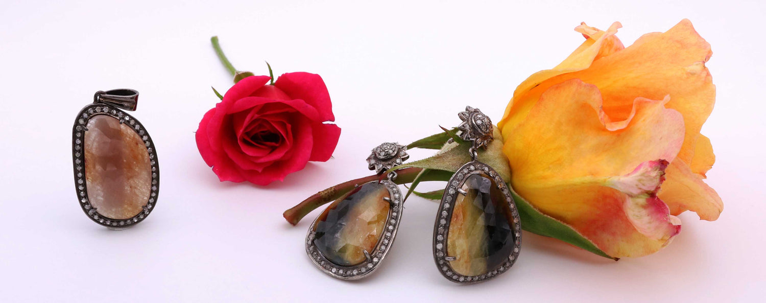 Colgante Zafire - Plata Luz