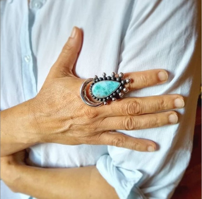 Anillo Eclipse - Plata Luz