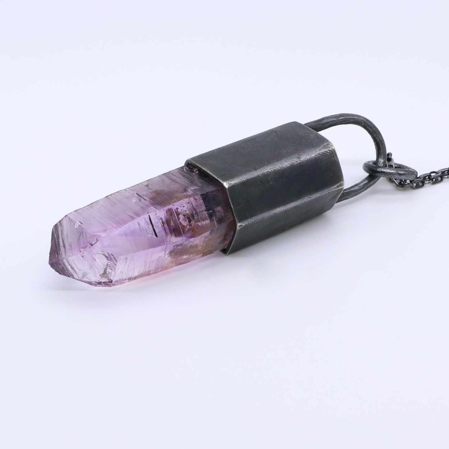 IC: Colgante plata y ametrino