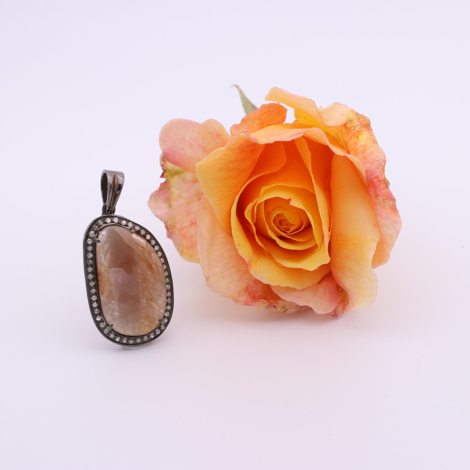 Colgante Zafire - Plata Luz