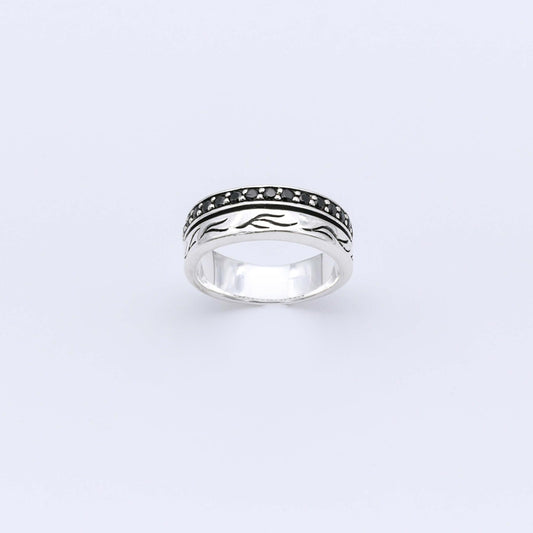 Anillo Athens - Plata Luz