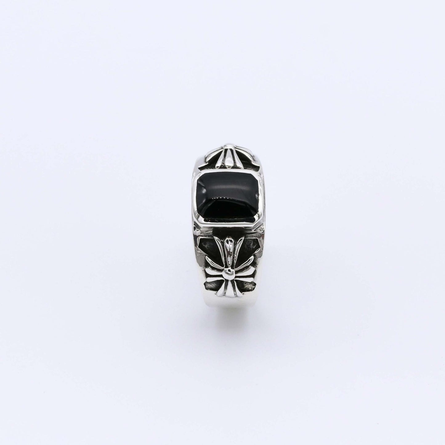 IC: ANILLO PLATA 925 ONIX NEGRO HOMBRE 4