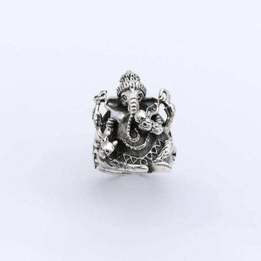 IC: ANILLO PLATA GANESH