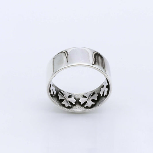 IC: ANILLO PLATA 925 CRUZ TEMPLARIA