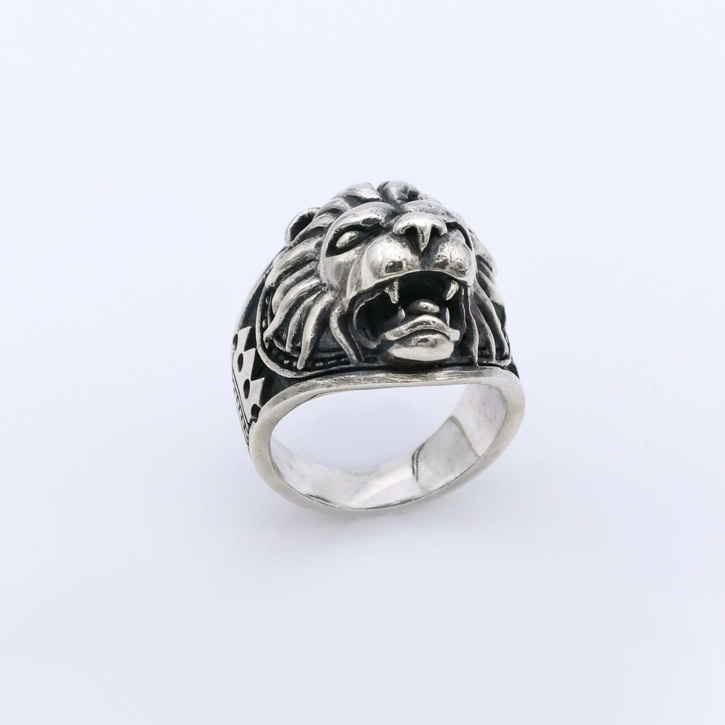 IC: ANILLO PLATA 925 LEON 3