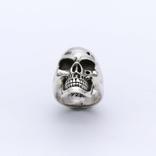 IC: ANILLO PLATA 925 CALAVERA DISPARO