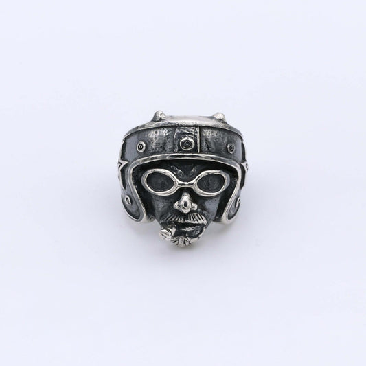 IC: ANILLO PLATA 925 MOTORISTA