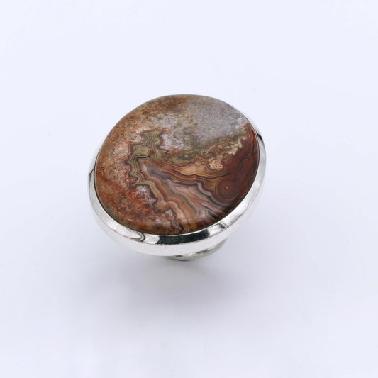 IC: ANILLO PLATA AGATA