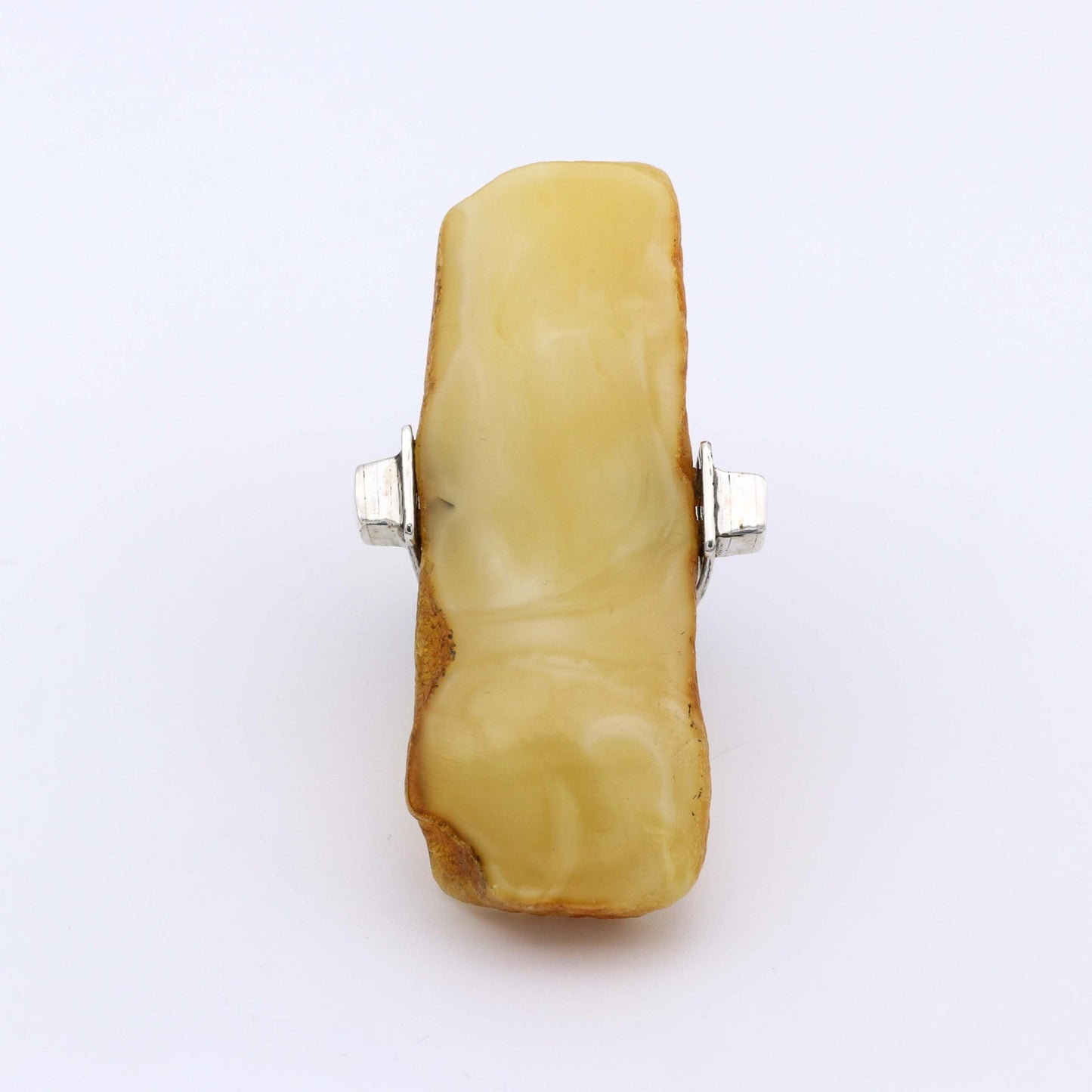 IC: ANILLO PLATA AMBAR ARTESANIA 925 ESPAÑA