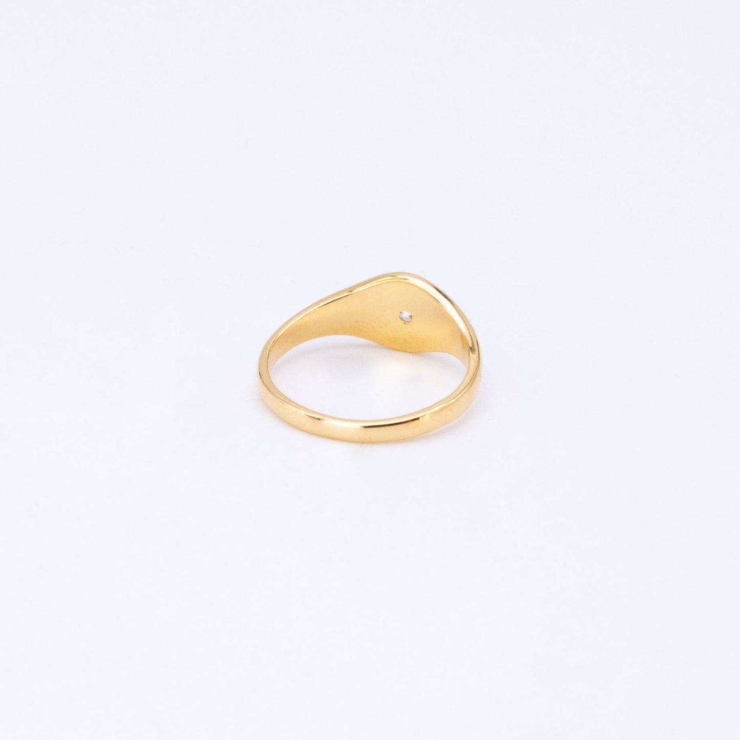 Anillo Étoile Filante Plata 925 Chapada en Oro