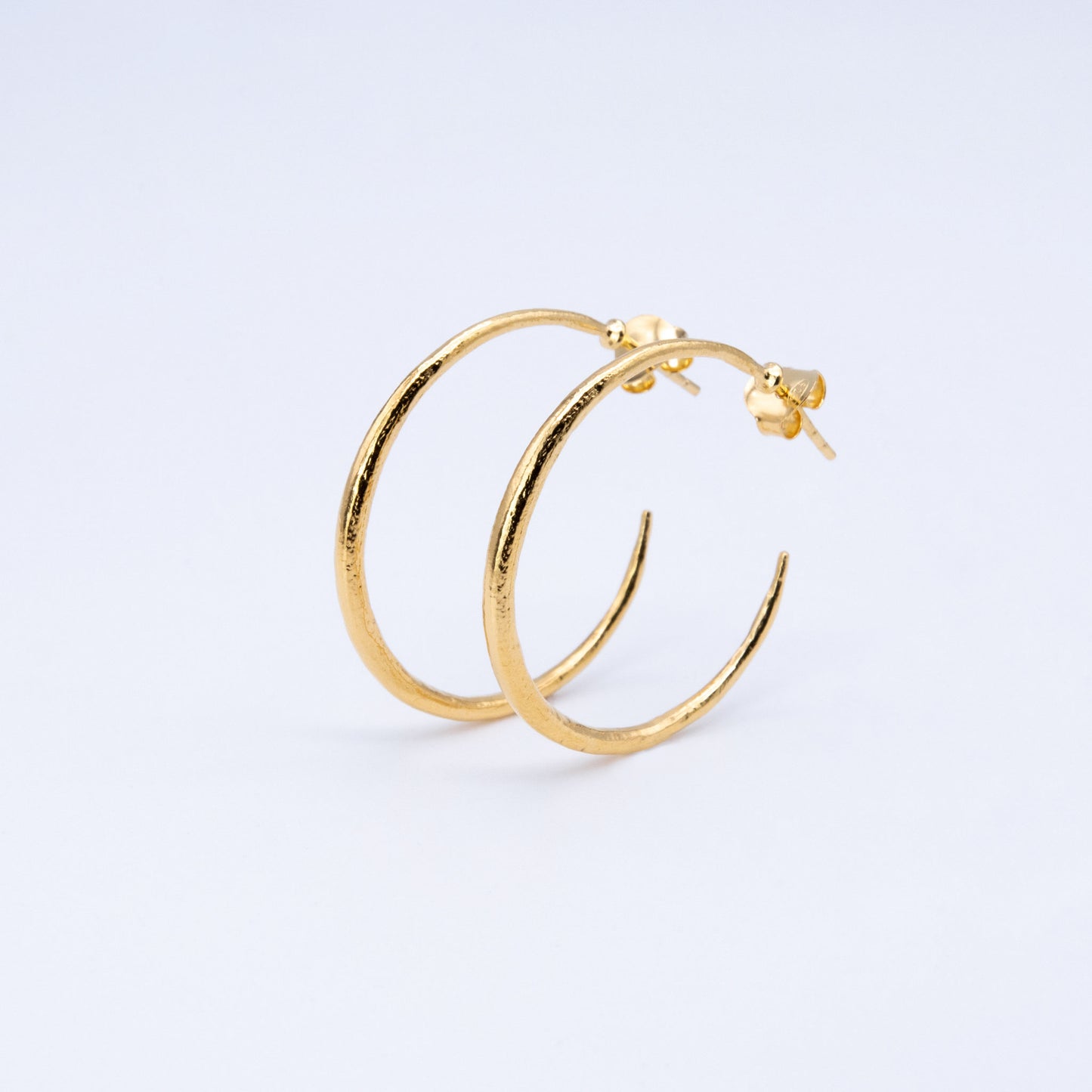 Pendiente Nokeu Aro Plata 925 Baño Oro 18K