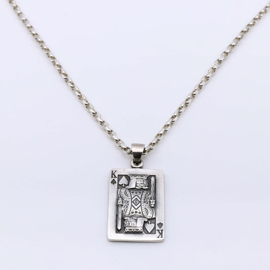 Colgante King - Plata Luz