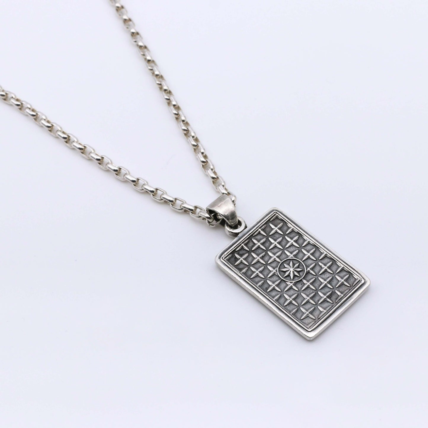 Colgante King - Plata Luz