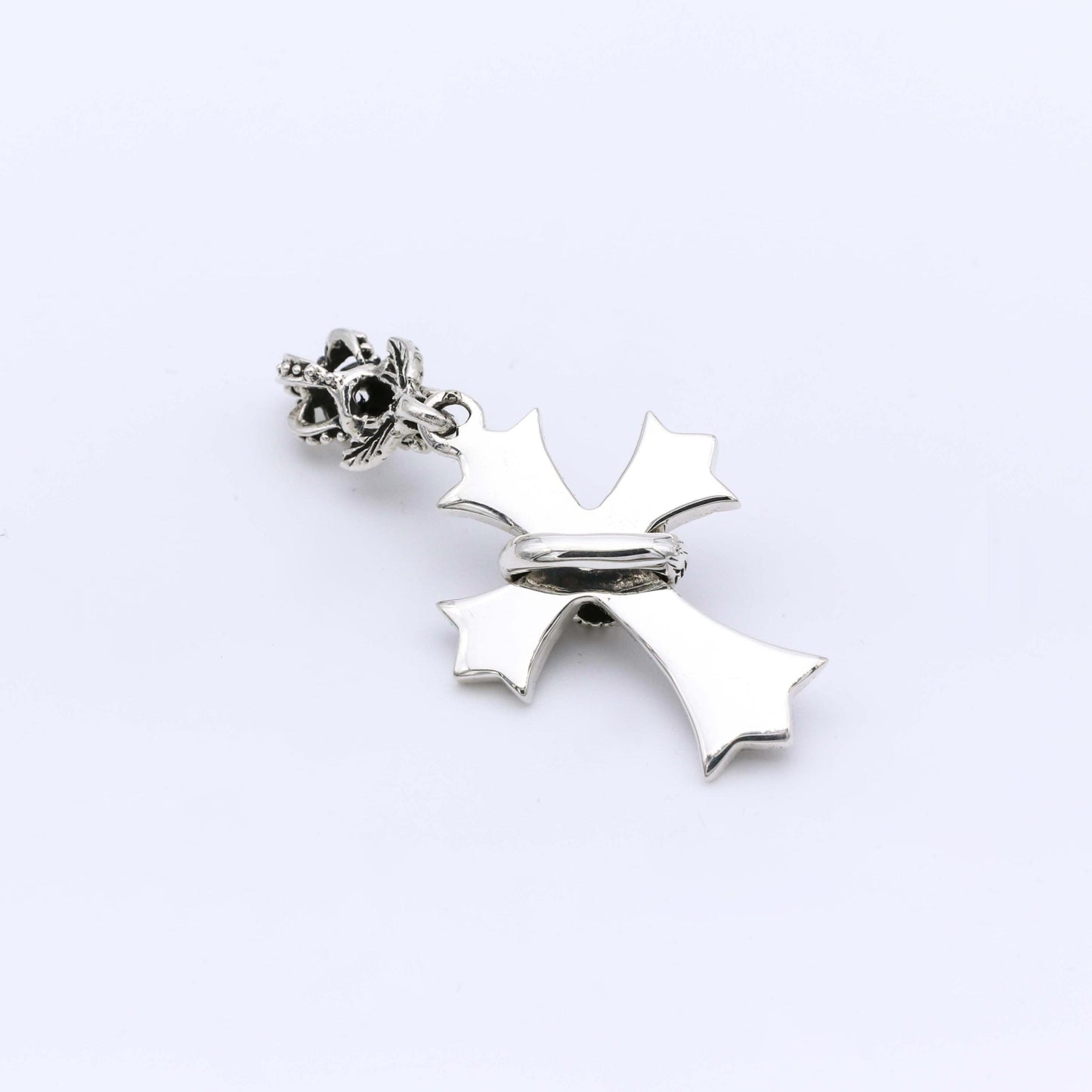 Colgante Cruz Dem - Plata Luz