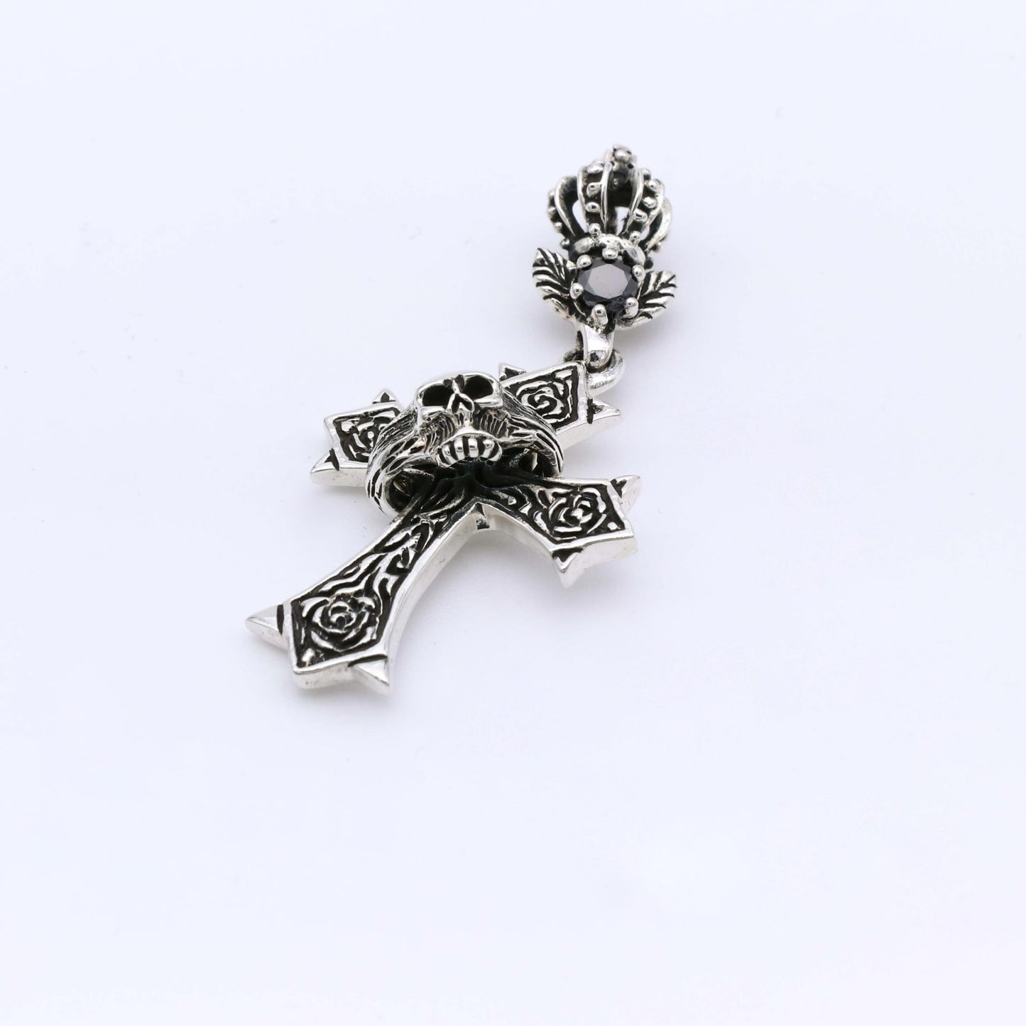 Colgante Cruz Dem - Plata Luz
