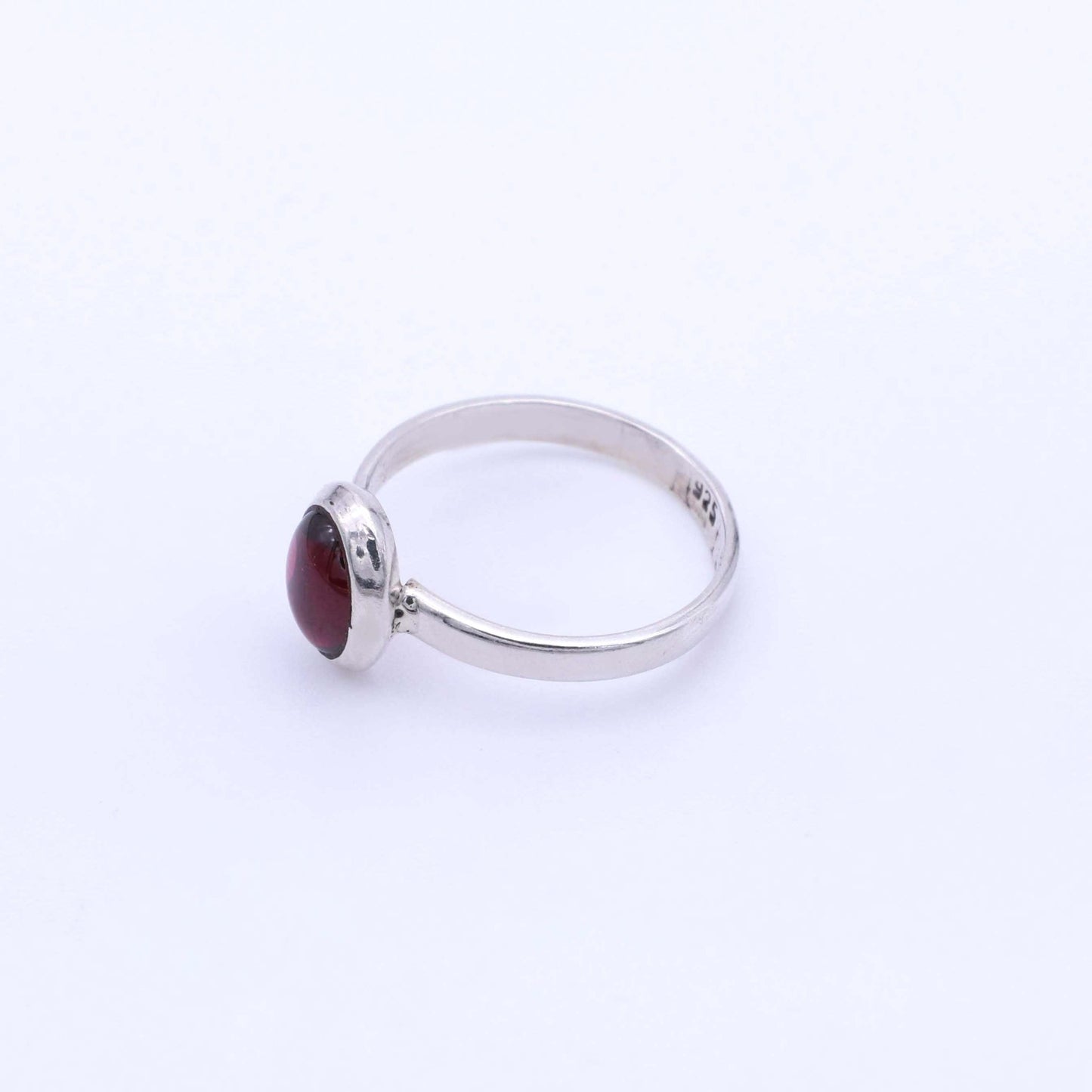 IC: ANILLO PLATA GRANATE 2