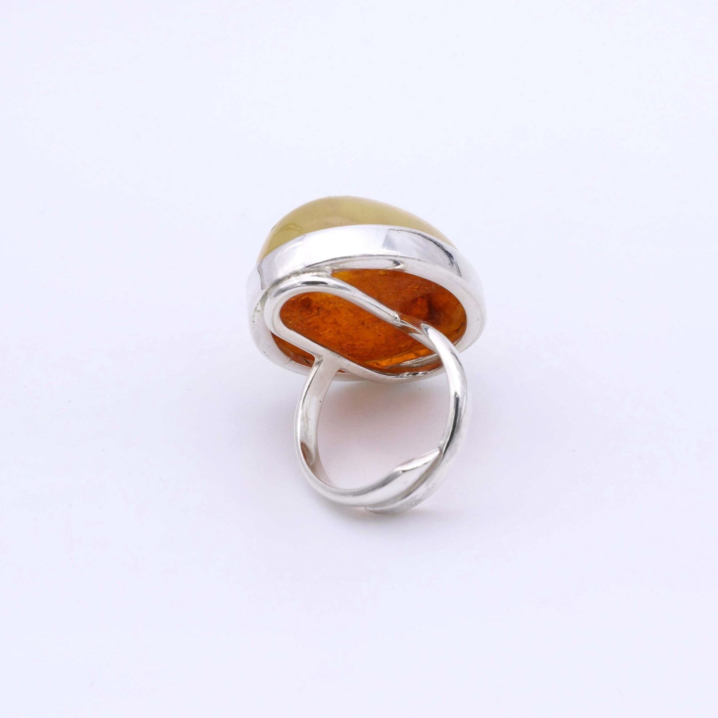 IC: ANILLO PLATA AMBAR NATURAL BALTICO 4