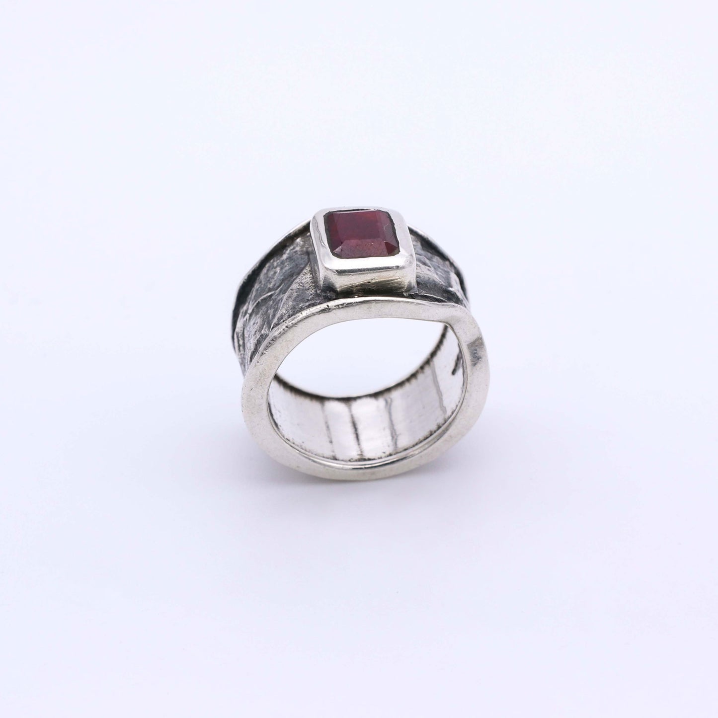 Anillo Volcan - Plata Luz