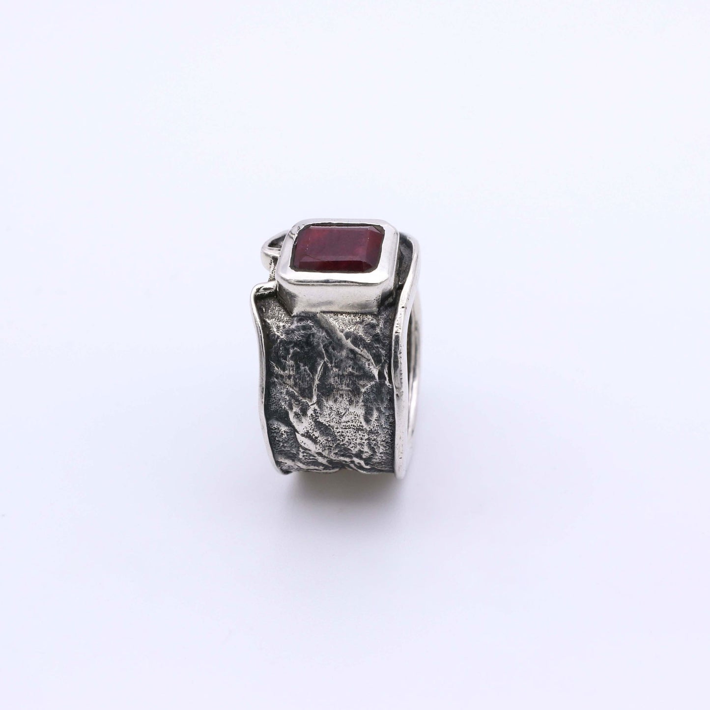 Anillo Volcan - Plata Luz