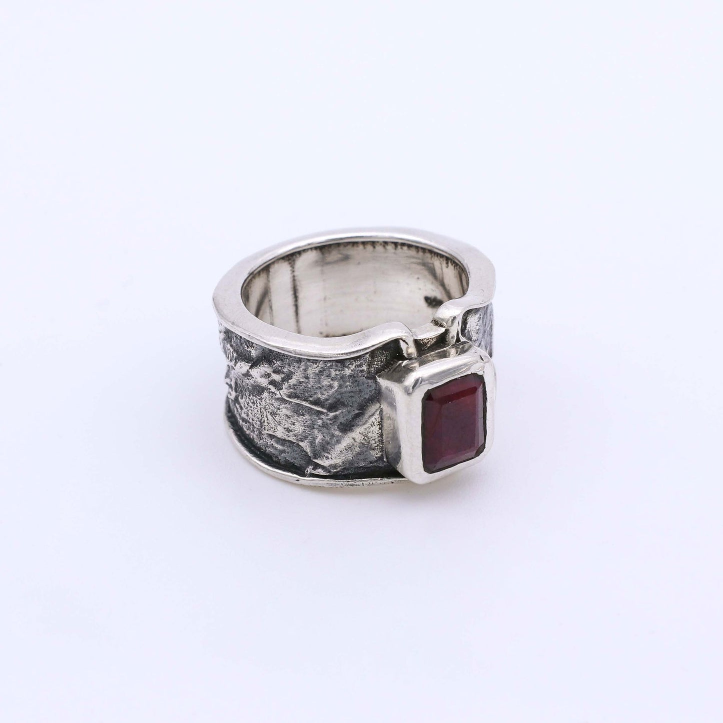 Anillo Volcan - Plata Luz
