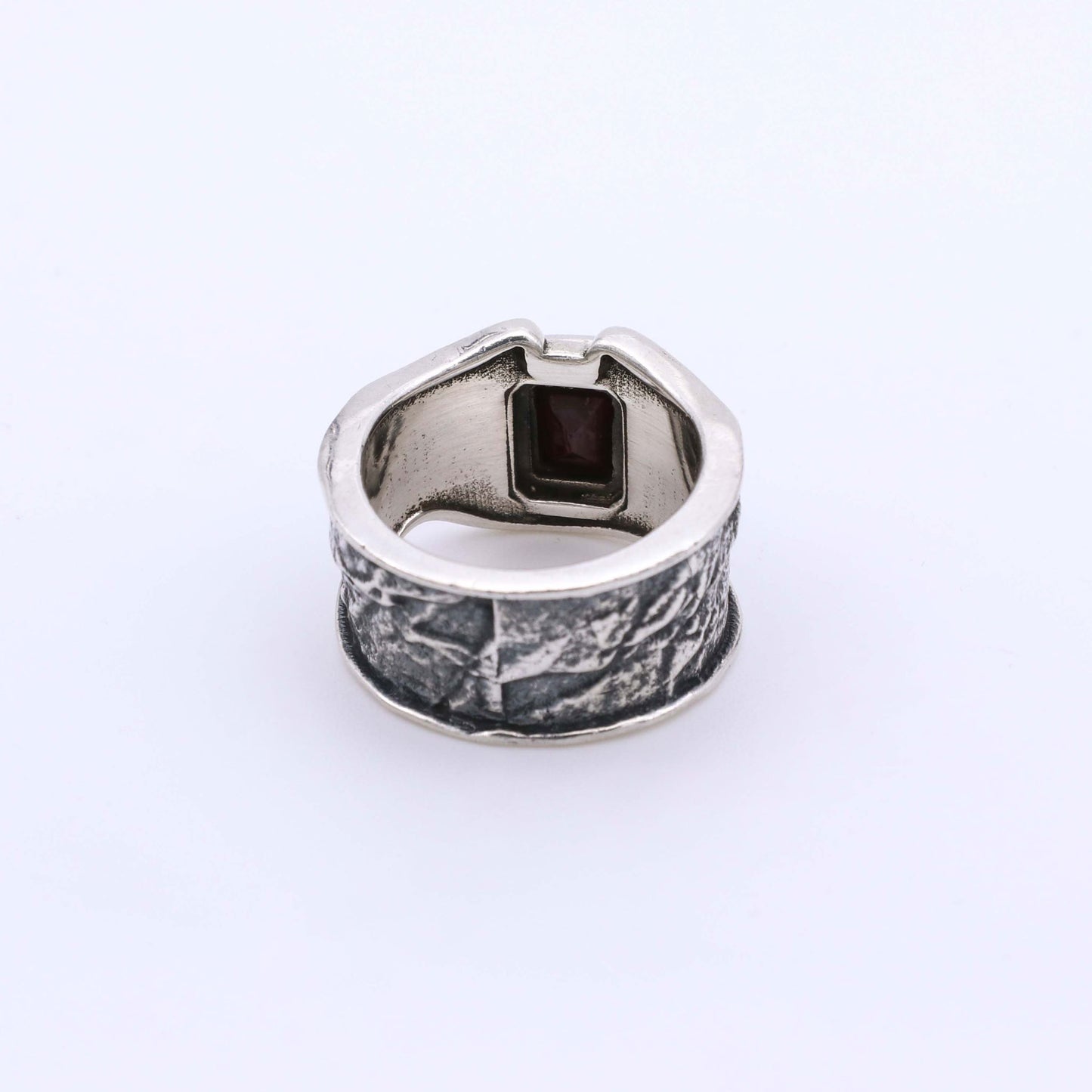 Anillo Volcan - Plata Luz