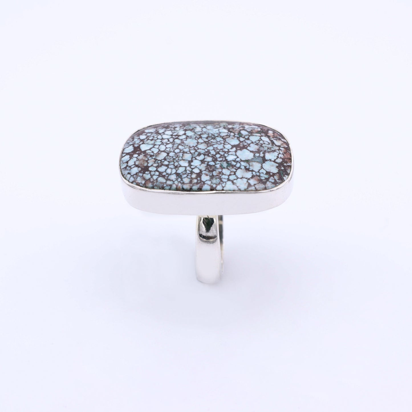 IC: ANILLO PLATA TURQUESA NATURAL MOSAICO 3