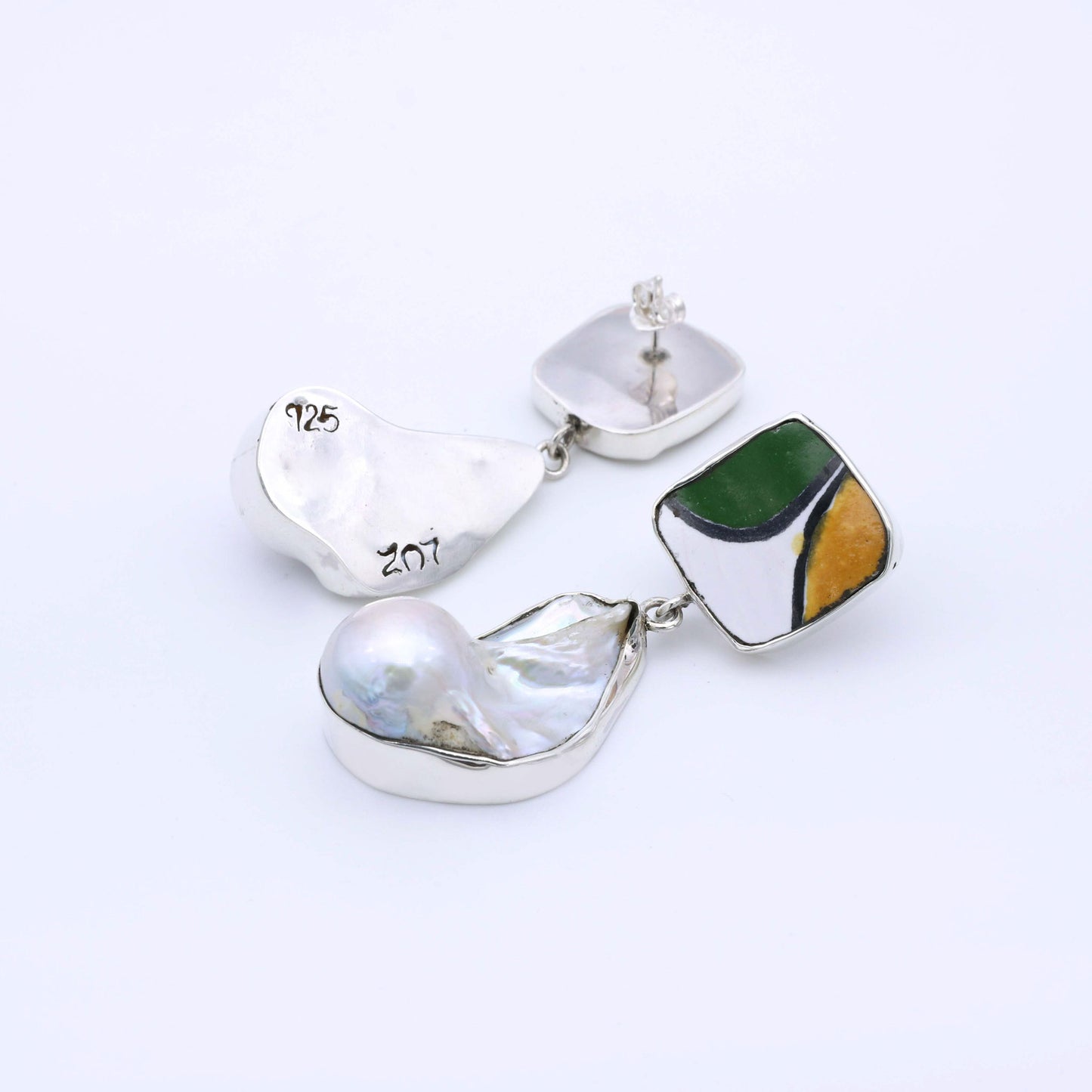 Pendientes plata artesania Carpem - Plata Luz 4