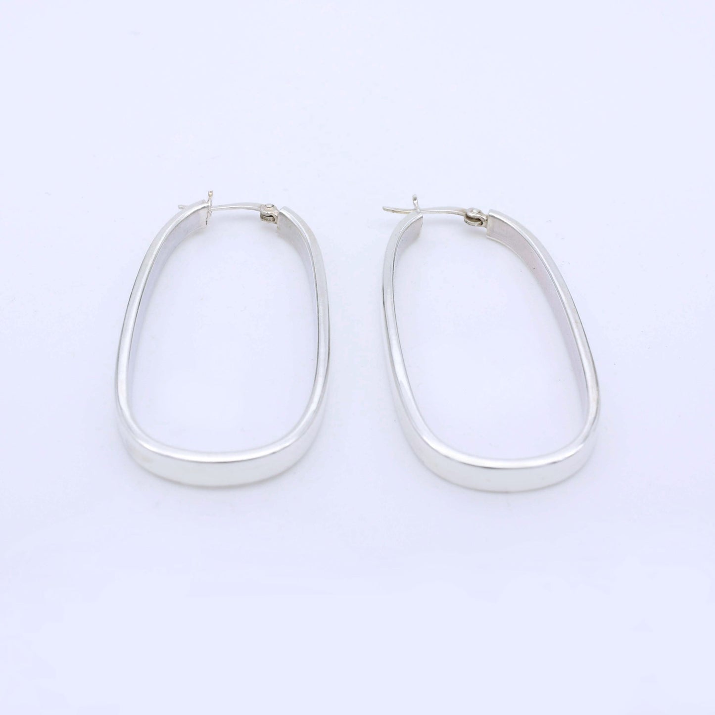 Pendiente Quadra - Plata Luz