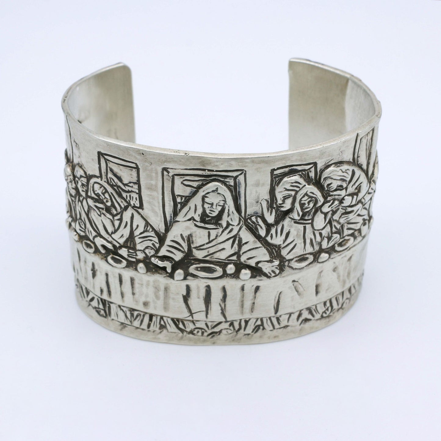 Pulsera Ultima Cena - Plata Luz