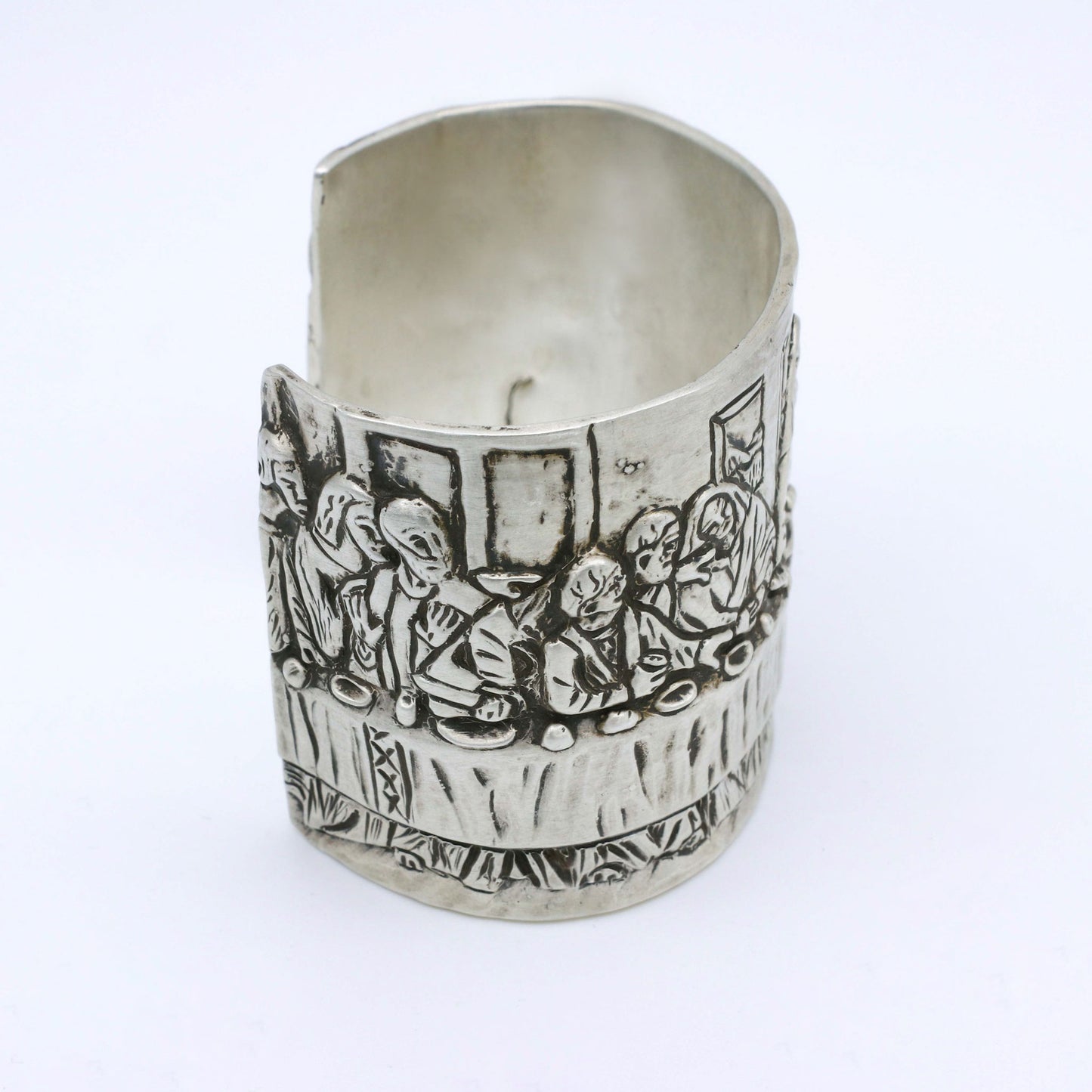 Pulsera Ultima Cena - Plata Luz