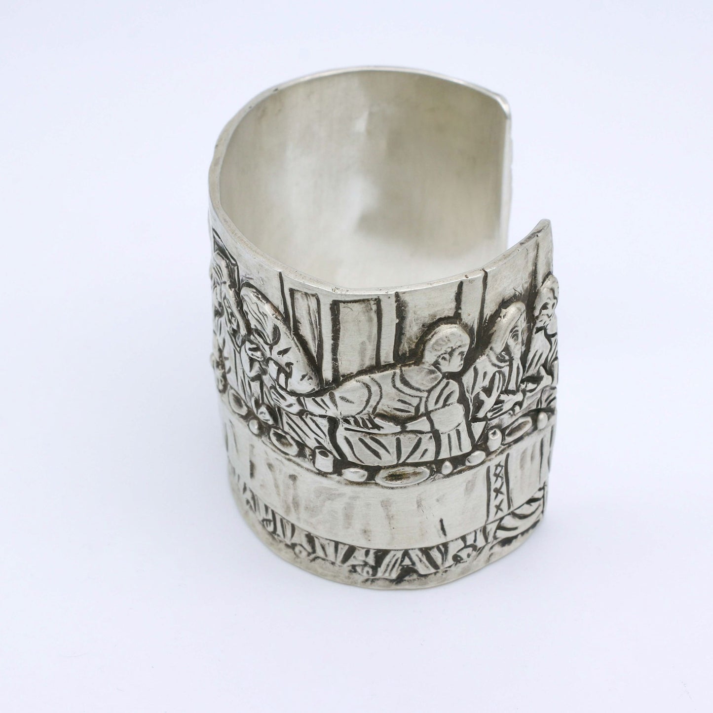 Pulsera Ultima Cena - Plata Luz